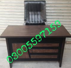Office desk 4ft study work table computer rack furniture home counter
