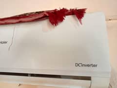 Haier AC DC inverter 1.5ton (100 Genuine Sirf)