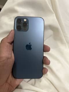 I phone 12 pro 128 gb blue colour factory unlock number 03196580498