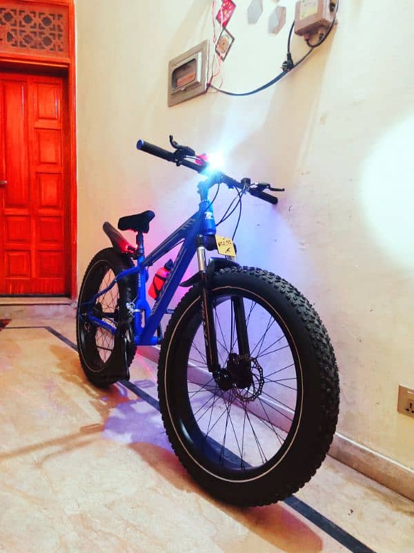 Imported Mountain Fat Bike Aluminum Frame 100% 2