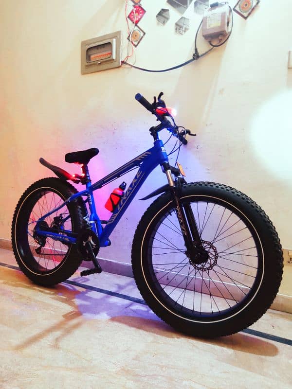Imported Mountain Fat Bike Aluminum Frame 100% 7