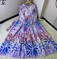 Long Printed Maxi