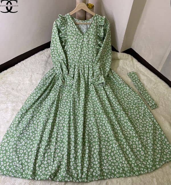 Long Printed Maxi 12