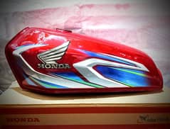 Fuel Tank Honda CG125 2024 Model + Original Indicator + Mirrors