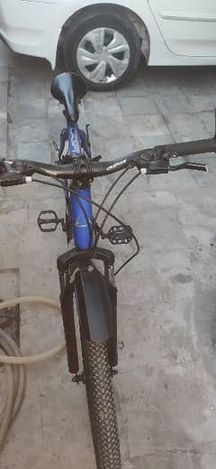 Alluminium frame bicycle new like condition
