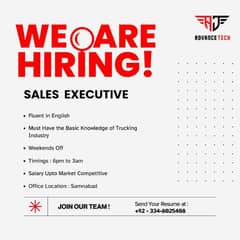 Sales executive for US Truck Dispatching Campaign