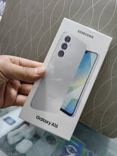Samsung A16.8/256gb box pack one year warranty PTa Approved