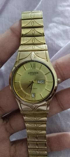 Citizen watch co. Water resist base metal . 2611-R18307RC352575GN-O-S~4