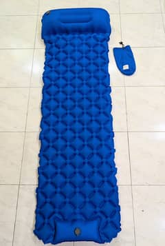 Inflatable Sleeping Pad Camping Mat with Pillow with Free Delivery