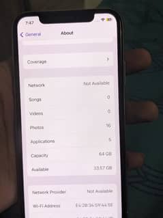 Iphone x non pta mint condition