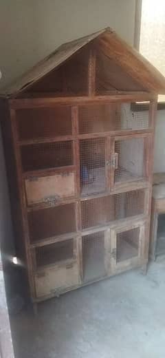 WOODEN CAGES FOR HEN