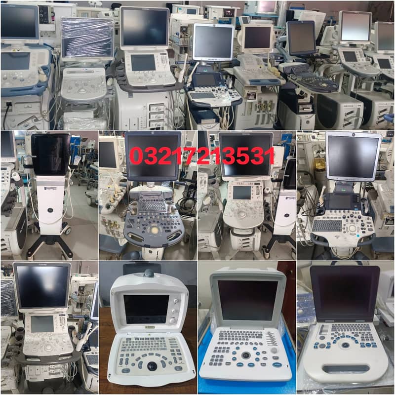 Ultrasound machine color doppler, grayscale colour dopler, Printer 0