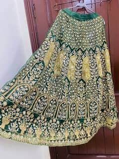 GREEN LEHNGA