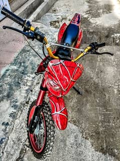 Just like new condition trail bike.