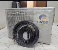 gree AC DC inverter 1.5 ton heat and cool original gas no open