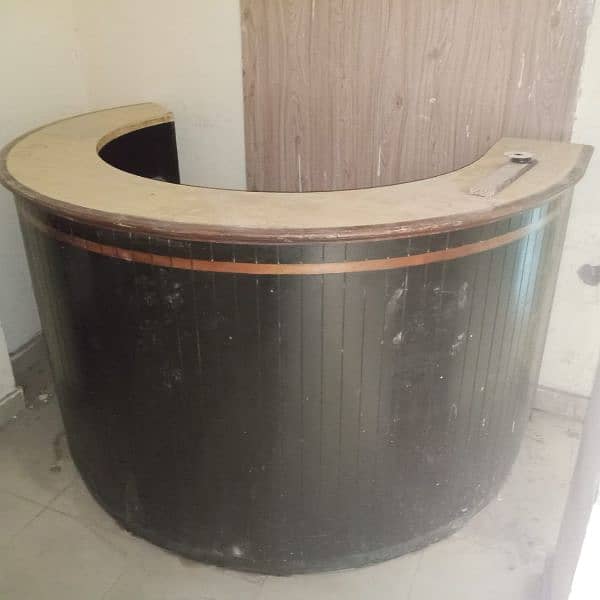 reception counter 0