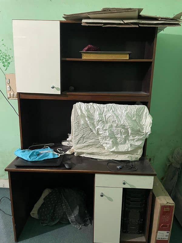 complete furniture with computer table and sofa 2