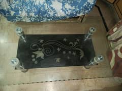 Luxury Heavy Double Glass Center Table | Premium Condition|Urgent Sale