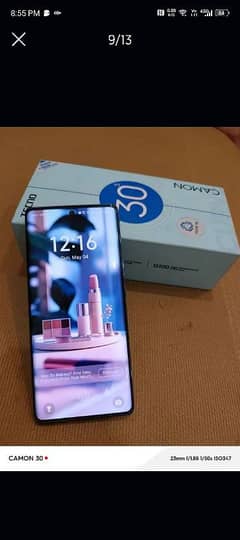 camon 30s just just box open