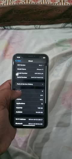 iPhone 11 All Okay bas Battery Change no Exchange
