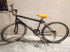 the bicycle is in the nice condition
