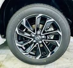 barand  new rims tyrs new modal