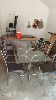 dining table with 6 chairs