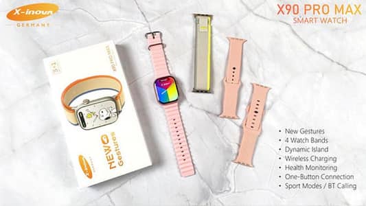 German x90 Pro smart watch water pack