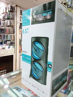 Great quality with two big speaker with good bass and big Sound