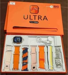 7-in-1 Bluetooth Smart Watch With Heart Rate Monitorring and GPS