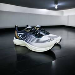 Men's Casual Grey Sneakers - Stylish Synthetic Leathers Footwear
