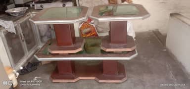 3 pieces table set for sale new condition. . . number. . +92 321 6618482