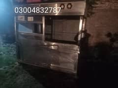 8 ft shawarma counter