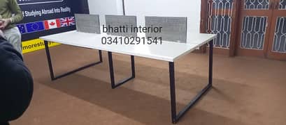 call centre table work station cluster conference table