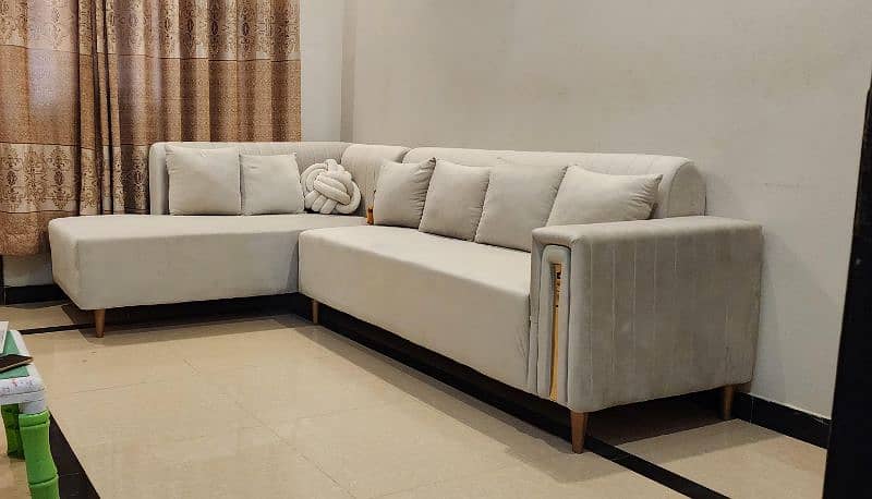 L Shape Sofa 0