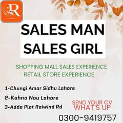 Sales|Salesmen|Sale Man