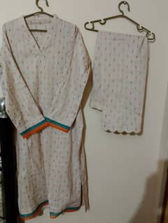 New 2 piece suit with duppata