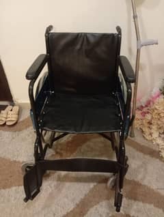 Wheelchair – Almost New, Used Once, Foldable & Comfortable