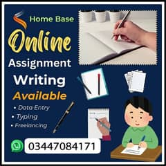 Online job available, Typing/Assignment/Data Entry/Ad posting
