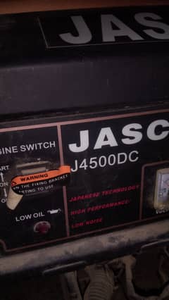3 KVA Jasco generator (gas and petrol) and self start too. .