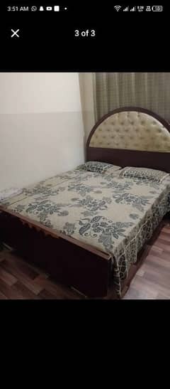 queen size original lakdri bed without matters
