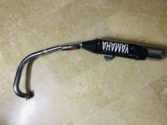 Yamaha ybr 2015 Japanese chrome silencer