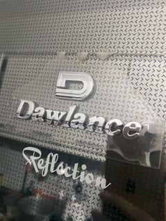 Dawalnce reflection series glass door inverter fridge large