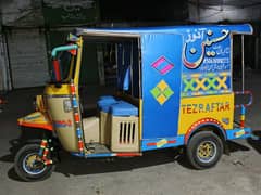 CNG Tez Raftar Rikshaw in New condition