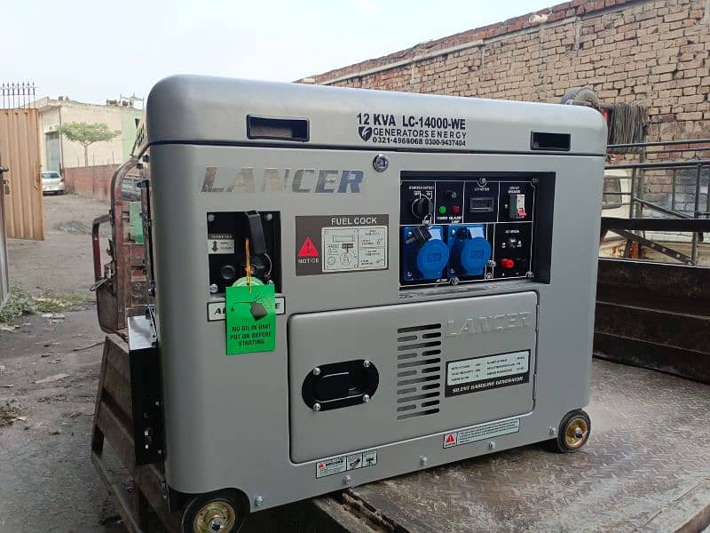 Generators 7kva and 10Kva 15 20 Kva Gas Patrol Sound Proof Warranty 0