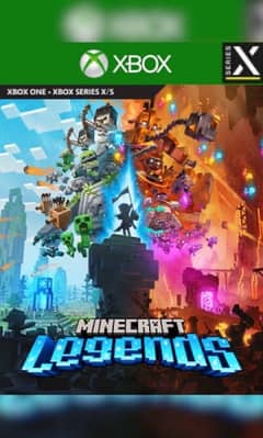 minecraft legends xbox live key