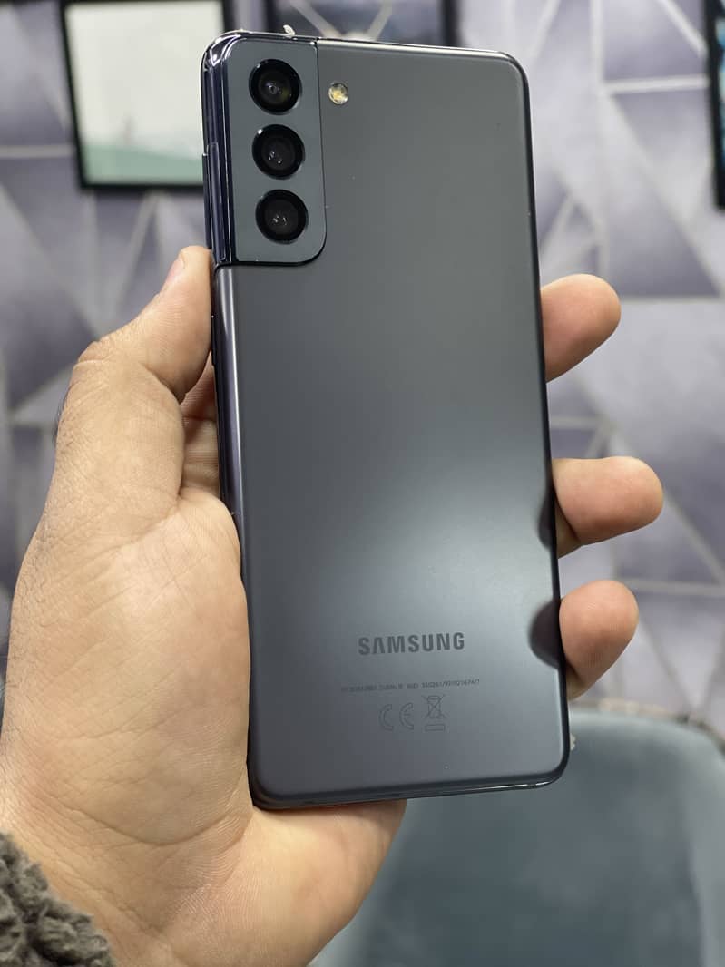 Samsung S21 5g 8gb | 128  light shade pta approved comp box 0