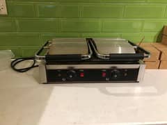double side panini machine for commercial