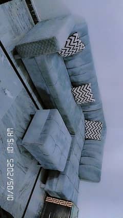 7 seater new design L shape sofa set