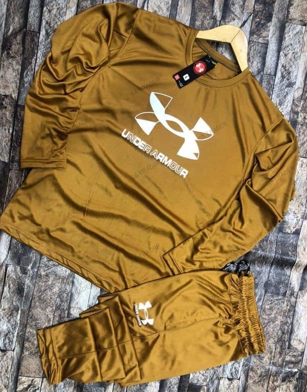 2 Pcs Mens Cotton Printed Track Suit available design cash on delivery 9